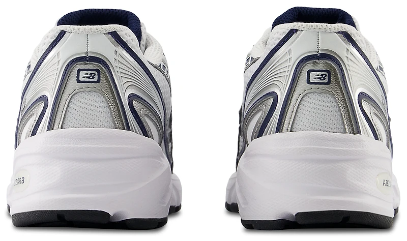 New Balance Boys New Balance 740 - Boys' Grade School Shoes White/Navy Size 07.0