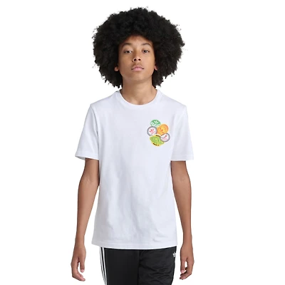 adidas Originals Girls Fruit T-Shirt - Girls' Grade School White/White