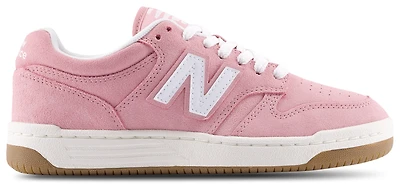 New Balance Girls 480 - Girls' Grade School Shoes White/Pink