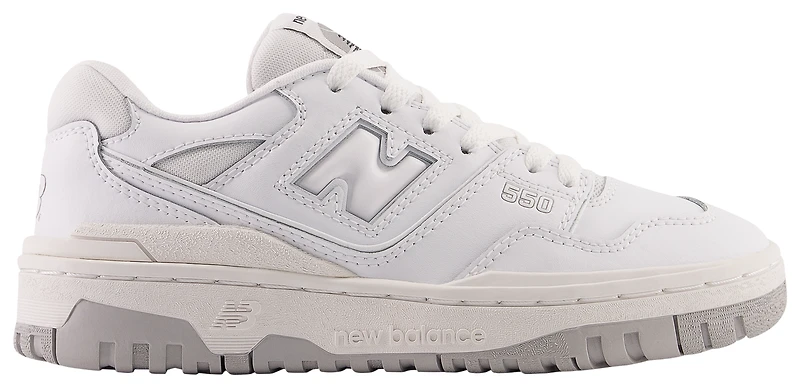 New Balance Boys 550 - Boys' Grade School Basketball Shoes White/Grey