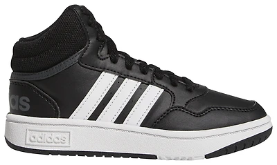 adidas Boys adidas Hoops Mid 3.0 - Boys' Grade School Basketball Shoes Black Size 06.0