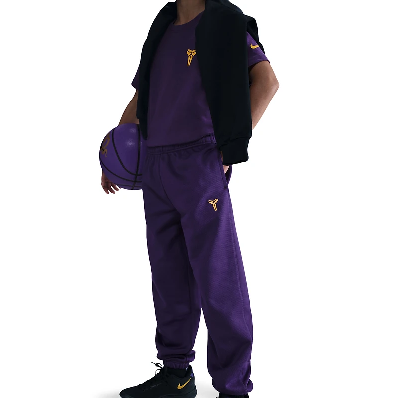 Nike Boys Kobe TF Fundamental Pants PD - Boys' Grade School Court Purple/University Gold