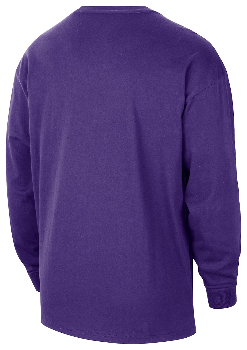 Nike Suns Max 90 Courtside Long Sleeve T-Shirt CE - Men's