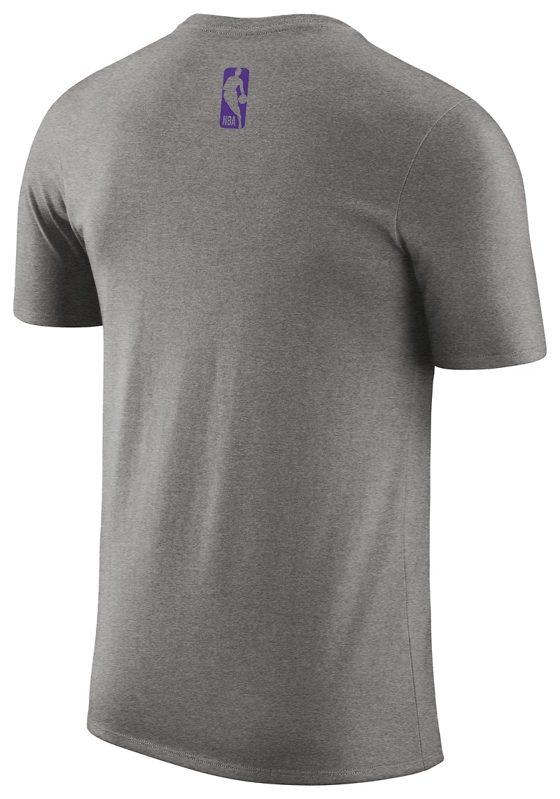 Nike Lakers ES City Edition Short Sleeve Logo T-Shirt - Men's