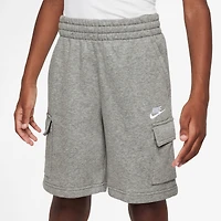 Nike Boys Club French Terry LBR Cargo Shorts