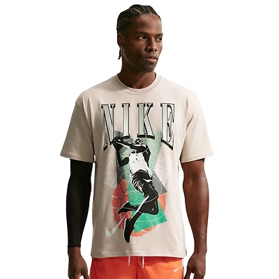 Nike T-Shirt Long Sleeve OC (RETRO BBALL) - Men's