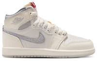 Jordan Boys Retro 1 High - Boys' Preschool Shoes University Red/Pale Ivory/Pale Ivory