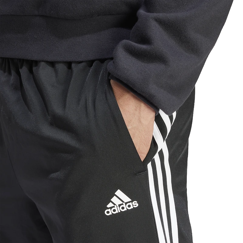 adidas Essentials Warm-Up Tapered 3-Stripes Track Pants - Men's