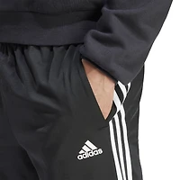 adidas Essentials Warm-Up Tapered 3-Stripes Track Pants - Men's