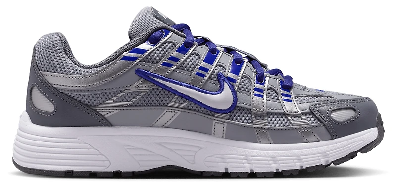 Nike Boys P-6000 - Boys' Grade School Shoes White/Wolf Grey/Deep Night