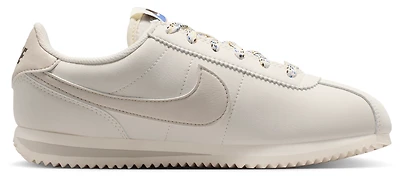 Nike Boys Cortez EE - Boys' Grade School Shoes Soft Pearl/Lt Orewood Brown/Comet Blue