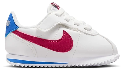 Nike Boys Nike Cortez Easyon SE - Boys' Toddler Shoes Summit White/Noble Red/Hyper Royal Size 10.0