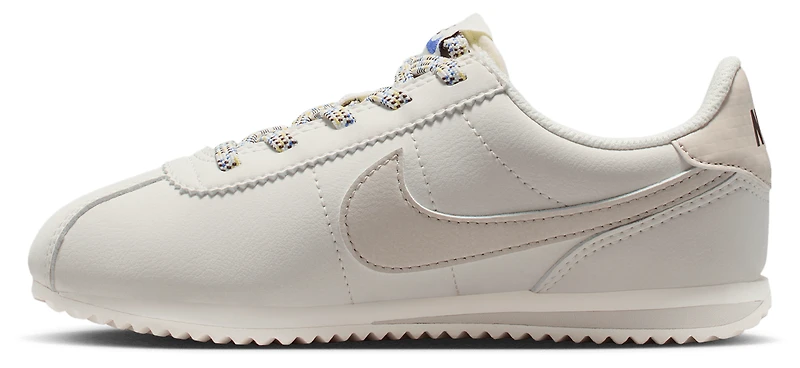Nike Boys Cortez Easyon EE - Boys' Preschool Shoes Soft Pearl/Comet Blue/Lt Orewood Brown