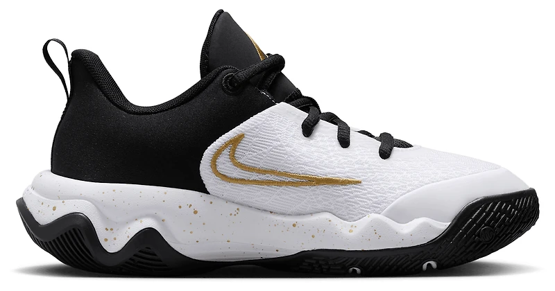 Nike Boys Giannis Immortality 4 - Boys' Grade School Shoes Black/Mtlc Gold/White