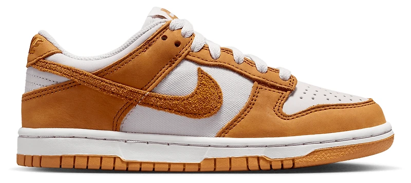 Nike Boys Dunk Low SE - Boys' Grade School Basketball Shoes Desert Ochre/Vast Grey