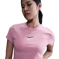 Nike NSW Chill V Day Knit T-Shirt - Women's
