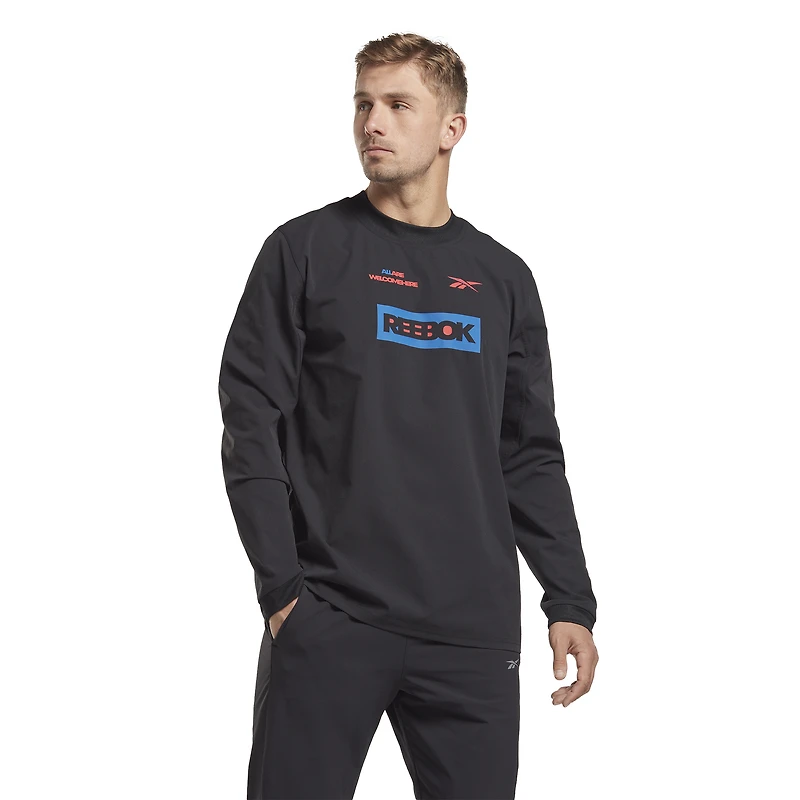 Reebok TS Graphene Long Sleeve Midlayer - Men's