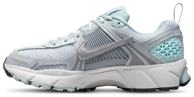 Nike Girls Nike Vomero 5 - Girls' Grade School Running Shoes Silver/Grey/Blue Size 01.0