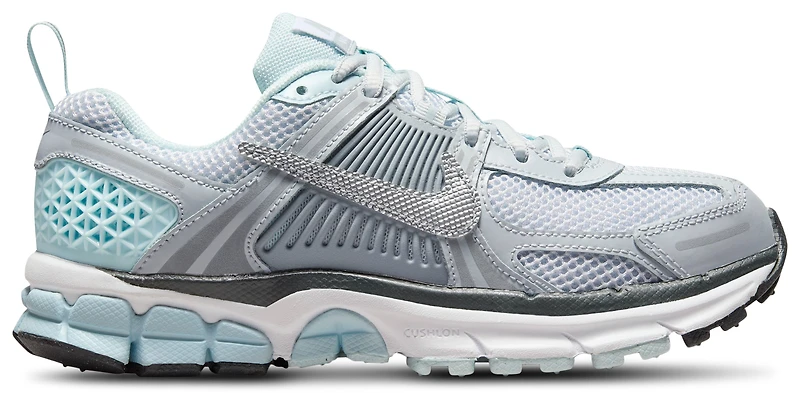 Nike Girls Nike Vomero 5 - Girls' Grade School Running Shoes Silver/Grey/Blue Size 01.0