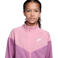 Nike Boys Dri-FIT Full-Zip Tracksuit - Boys' Grade School Pink/Pink
