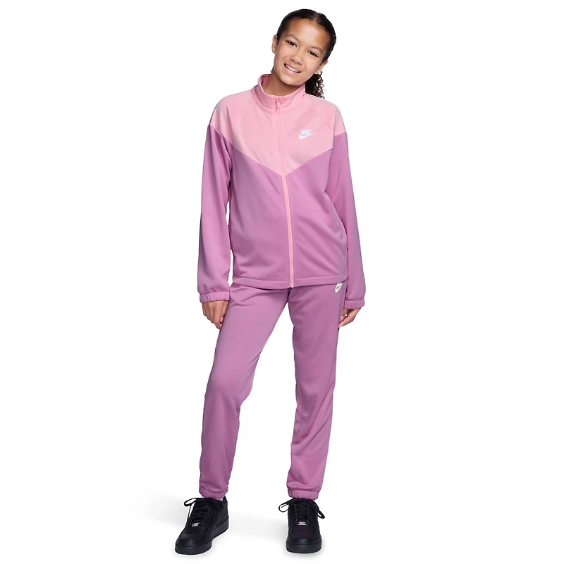 Nike Boys Dri-FIT Full-Zip Tracksuit - Boys' Grade School Pink/Pink