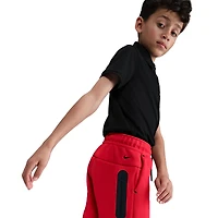 Nike Boys NSW Tech Fleece Short - Boys' Grade School Red/Black