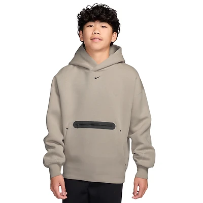 Nike NSW Tech Fleece Oversized Pullover Hoodie - Boys' Grade School