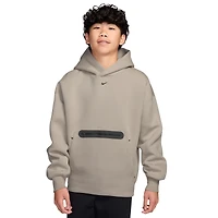Nike NSW Tech Fleece Oversized Pullover Hoodie - Boys' Grade School