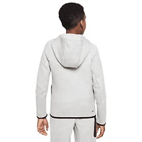 Nike Boys Tech Fleece Full-Zip - Boys' Grade School Grey/Black