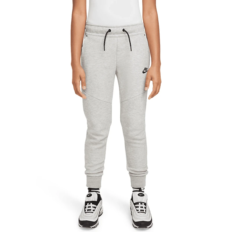Nike Boys Tech Fleece Pants - Boys' Grade School Black/Grey