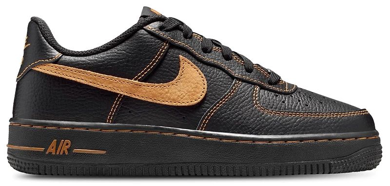 Nike Boys Air Force 1 Colors - Boys' Grade School Shoes Black/Desert Orche