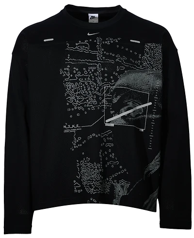 Nike Street Vision Long Sleeve Mesh Top - Men's