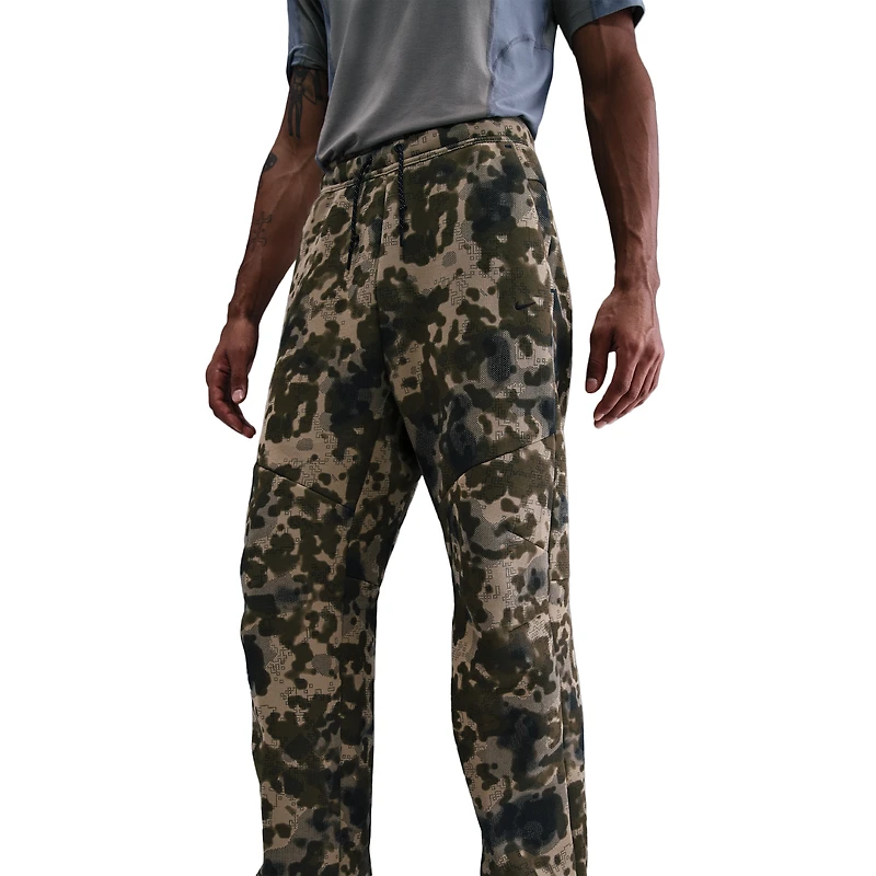 Nike Tech Fleece Open Hem Camo Pant - Men's