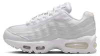 Nike Boys Air Max 95 BB Leather - Boys' Grade School Running Shoes White/White/White