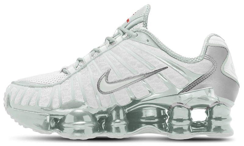Nike Boys Shox TL - Boys' Grade School Running Shoes White/White