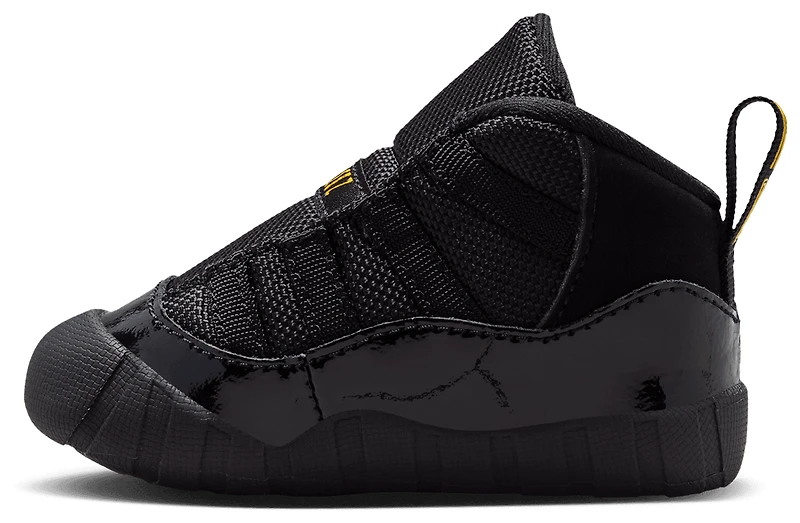 Jordan Boys Retro 11 Crib Bootie - Boys' Infant Shoes Black/Gamma Blue/Varsity Maize