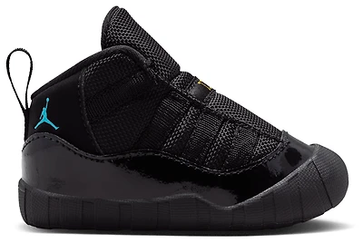 Jordan Boys Retro 11 Crib Bootie - Boys' Infant Shoes Black/Gamma Blue/Varsity Maize