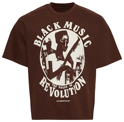 Future Is Color Black Music Short Sleeve T-Shirt - Men's