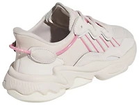 adidas Girls Originals Ozweego J - Girls' Grade School Running Shoes Ivory/Putty Mauve/Pink Fusion