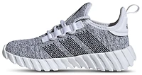 adidas Boys Kaptir Flow - Boys' Grade School Shoes White/Silver Metallic/Black