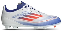 adidas Boys F50 League FG - Boys' Grade School Soccer Shoes White/Solar Red/Lucid Blue