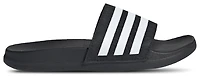 adidas Boys Adilette Comfort Slides - Boys' Preschool Shoes White/Black/Black