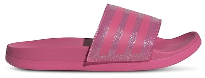 adidas Girls Adilette Comfort Slides - Girls' Preschool Shoes Bliss Pink/Pulse Magenta/Pulse Magenta