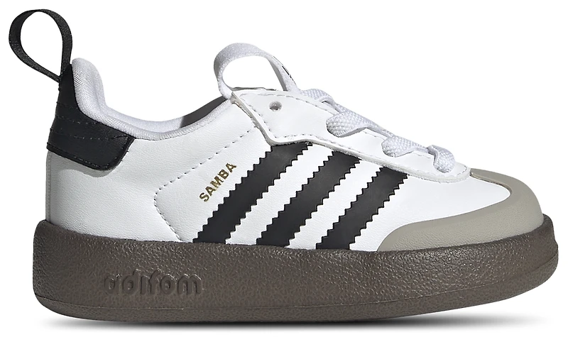adidas Boys Originals adiFOM Samba 360 - Boys' Toddler Shoes Black/Clear Granite/White