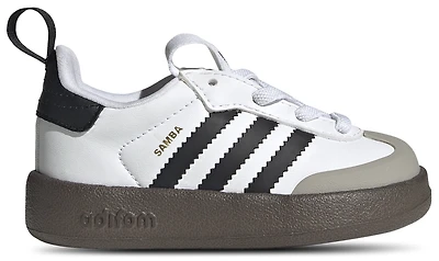 adidas Boys Originals adiFOM Samba 360 - Boys' Toddler Shoes Black/Clear Granite/White