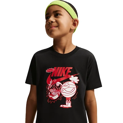 Nike Boys NSW Tee Sole Food - Boys' Grade School Black/Red