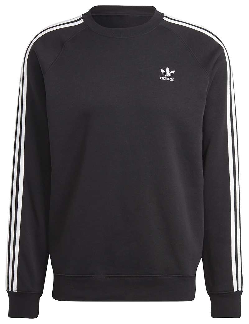 adidas Originals 3 Stripe Fleece Crew - Men's