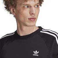 adidas Originals 3 Stripe Fleece Crew - Men's