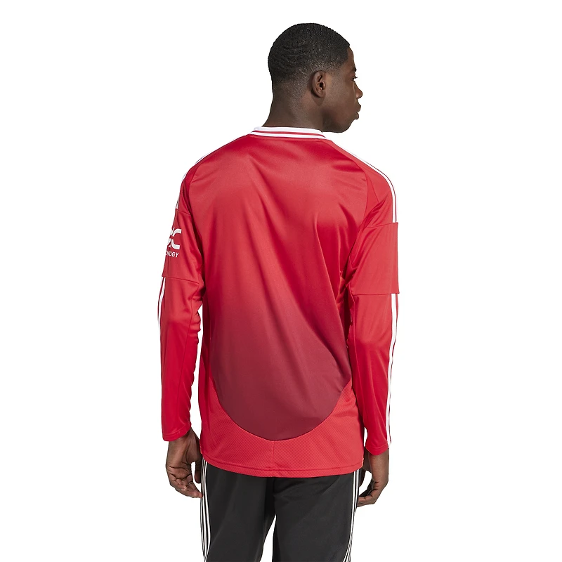 adidas Manchester United 24/25 Home Long Sleeve Jersey - Men's