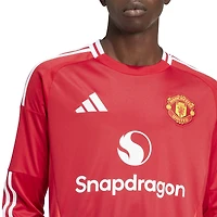 adidas Manchester United 24/25 Home Long Sleeve Jersey - Men's